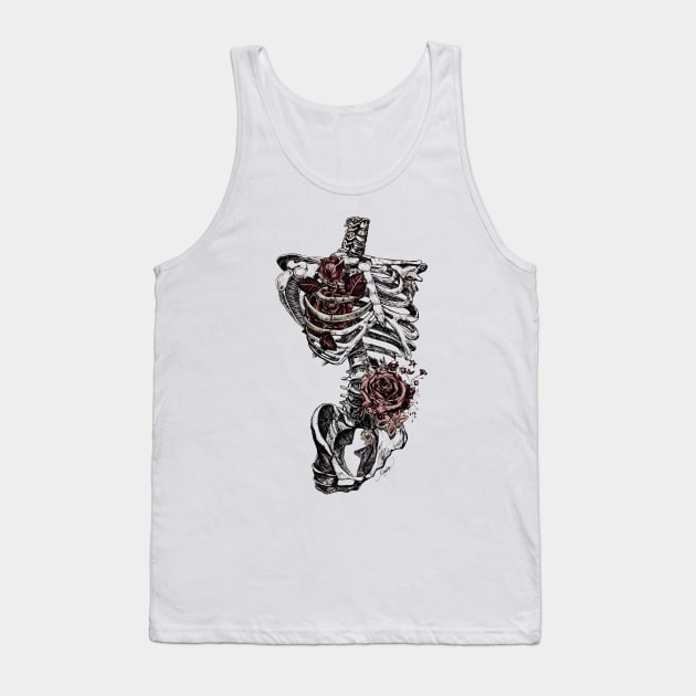 Garden of Bones Tank Top by Linarts